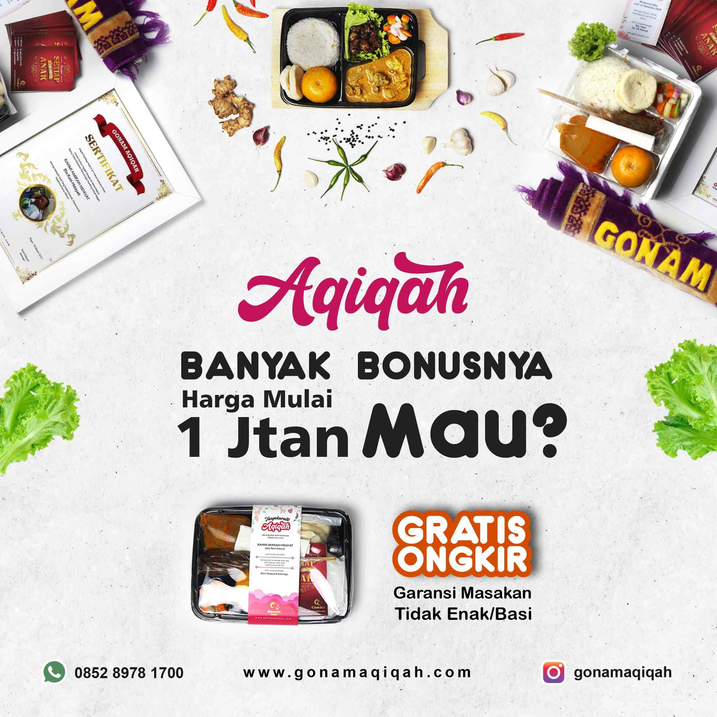 paket aqiqah di sawah besar jakarta